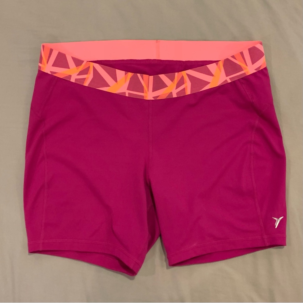 Old Navy XL pink active shorts